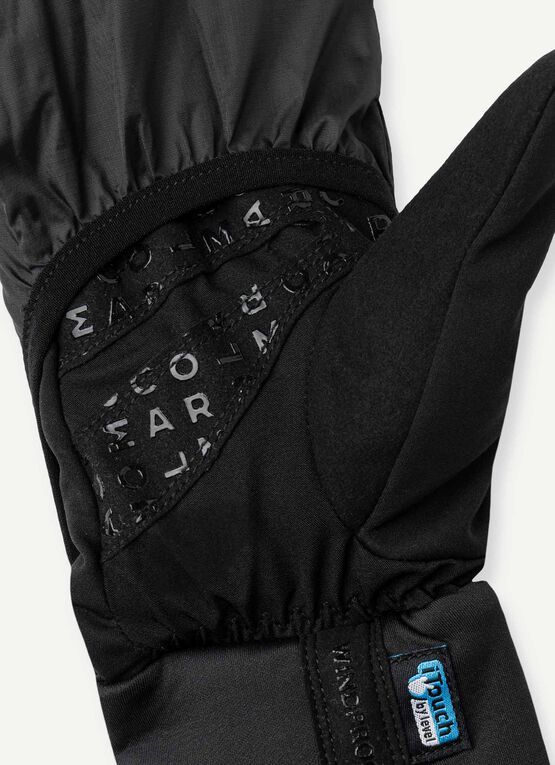 Unisex gloves with waterproof cover