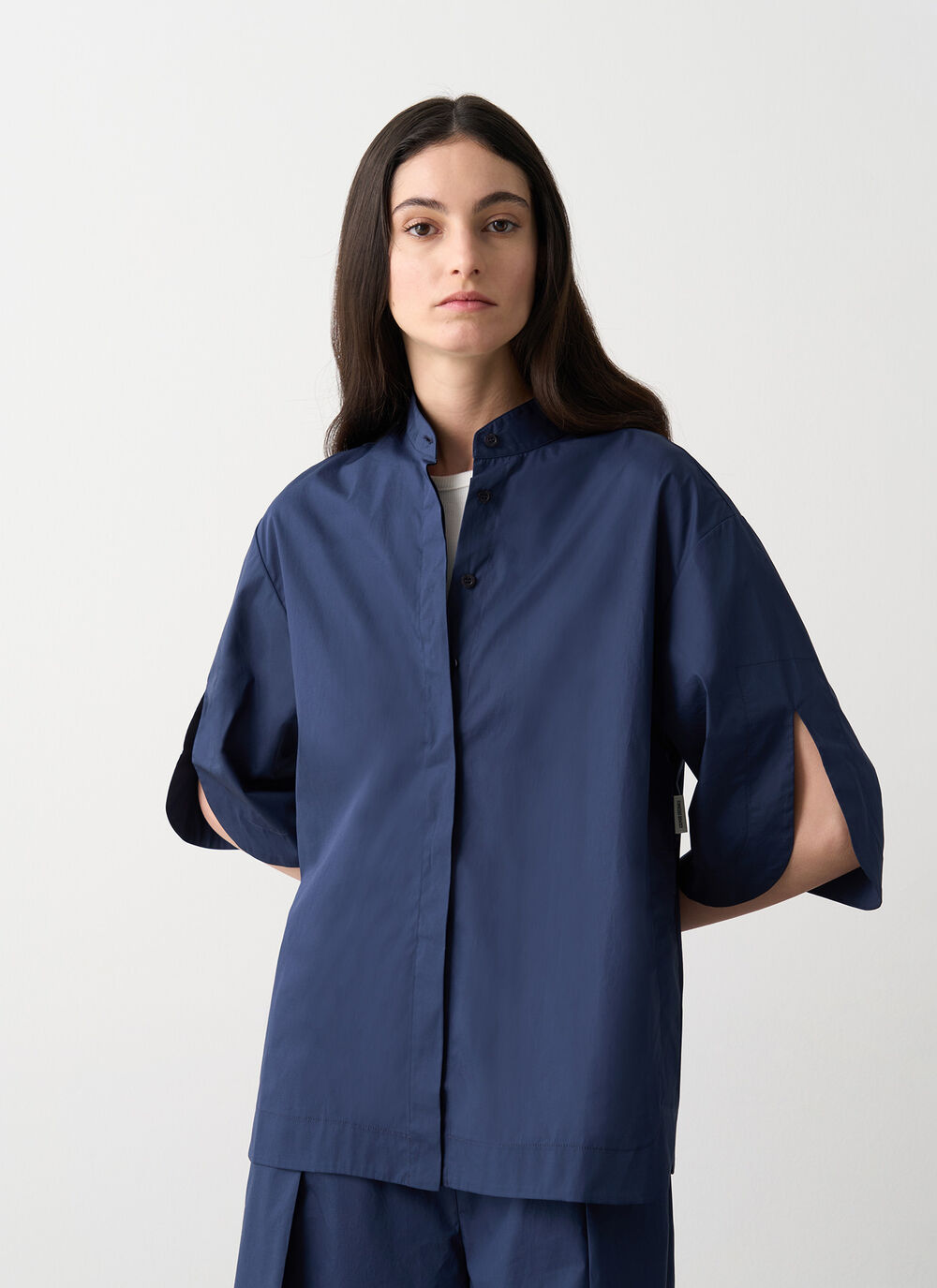 Camicia in cotone image number 0