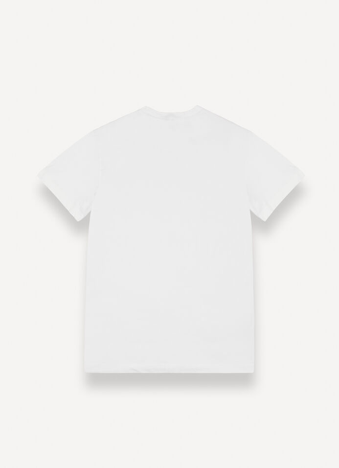Short-sleeved branded T-shirt image number 5