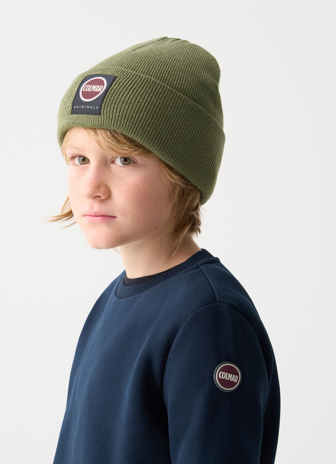 Cotton crew-neck sweatshirt  image number 1