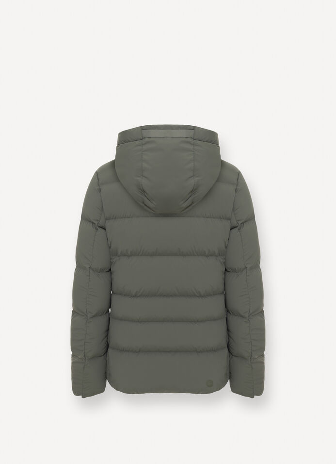 Stretch down jacket with drawstring image number 5