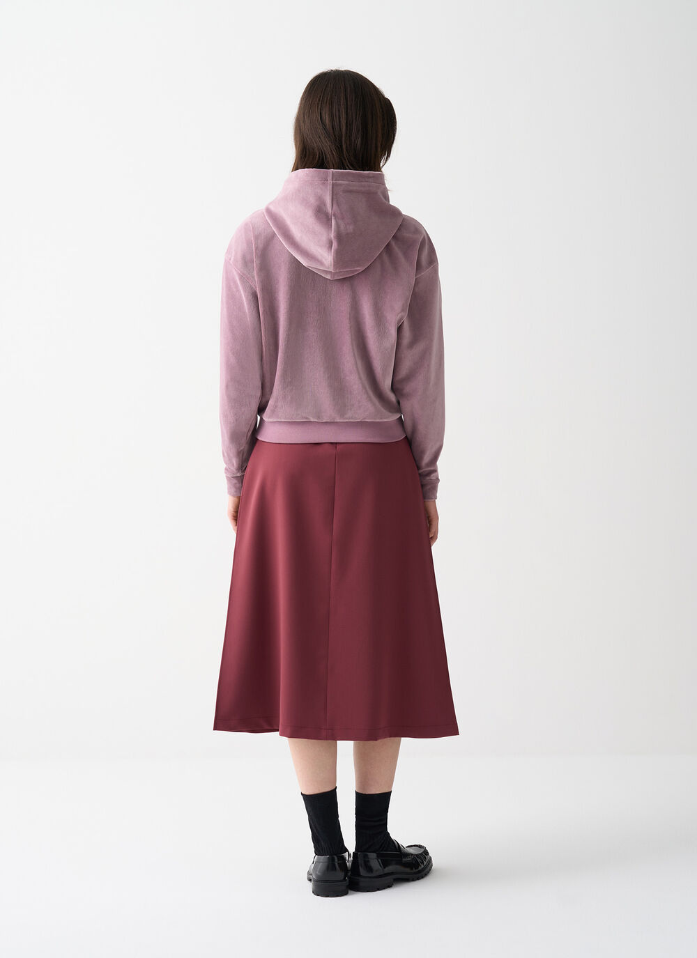 Needlecord hooded sweatshirt image number 3