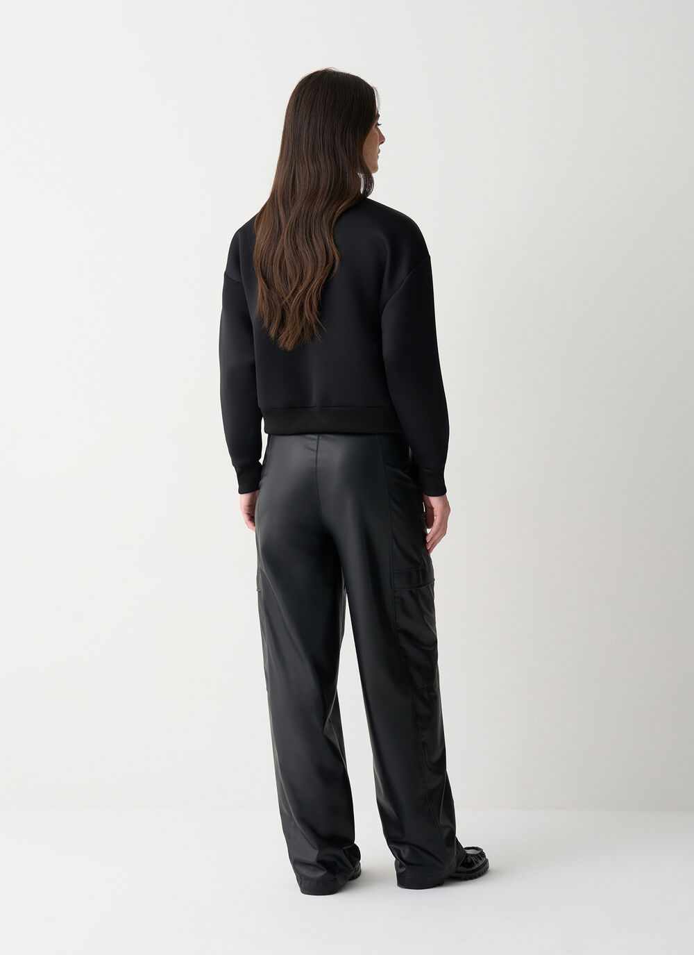 Relaxed-fit scuba sweatshirt image number 3