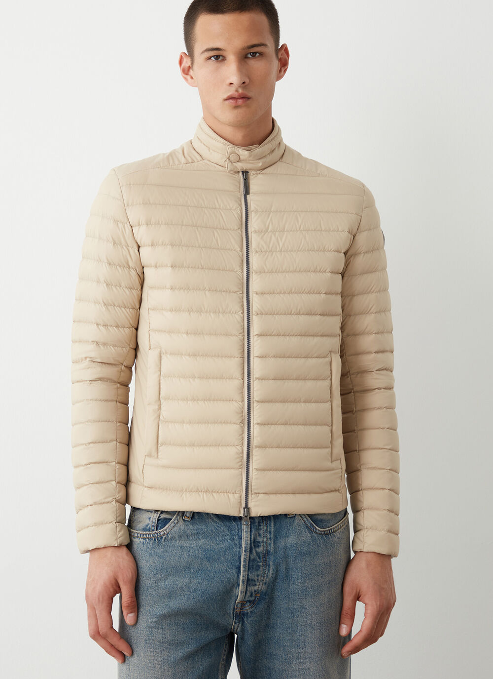 Bikerjacke aus Daunen image number 0