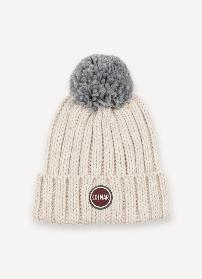 Unisex cap with pom-pom image number 1