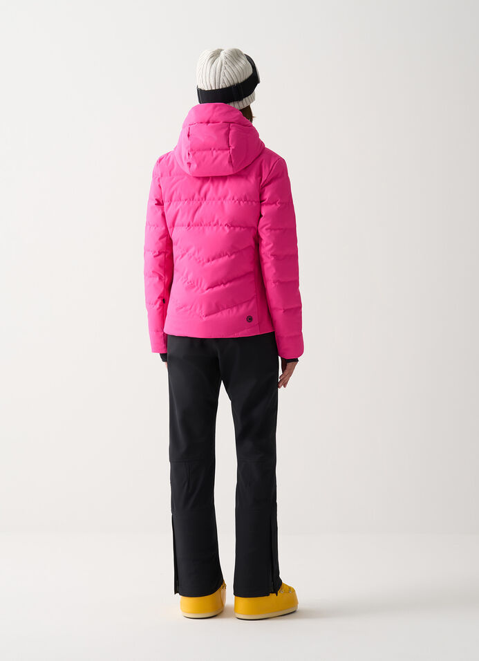 Shaping padded ski jacket image number 3