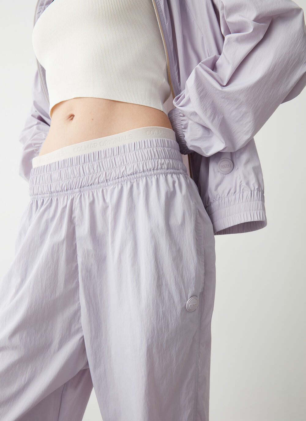 Light nylon trousers image number 2