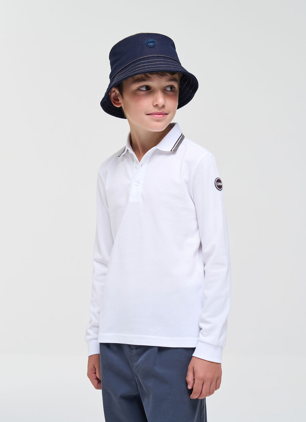 Tricolor Piqu&eacute; Polo Shirt image number 0