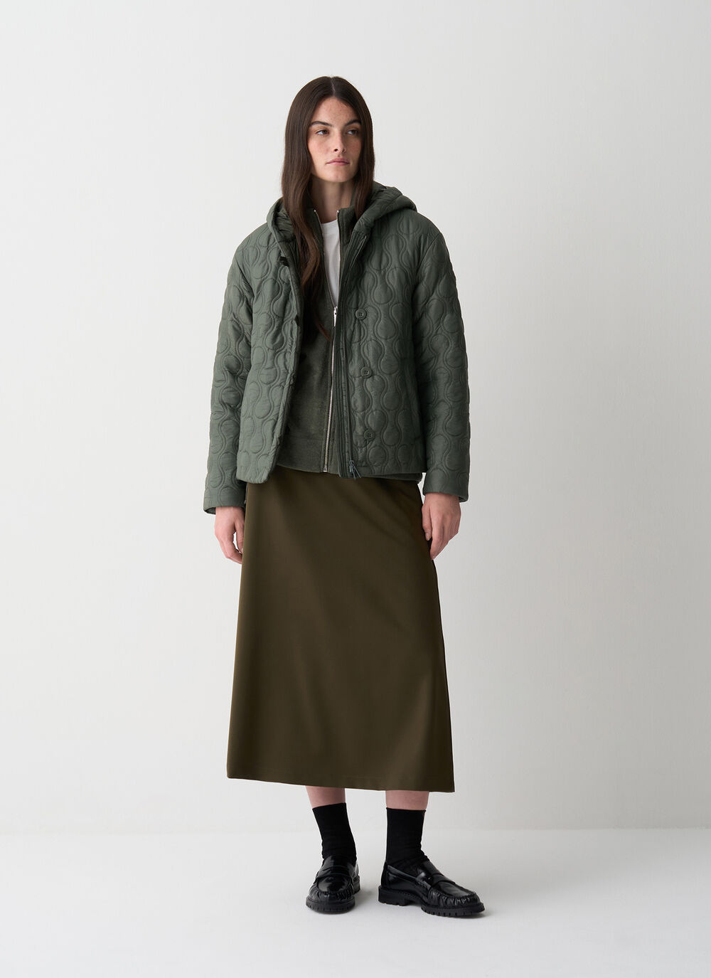 Light teardrop-quilted jacket. image number 0