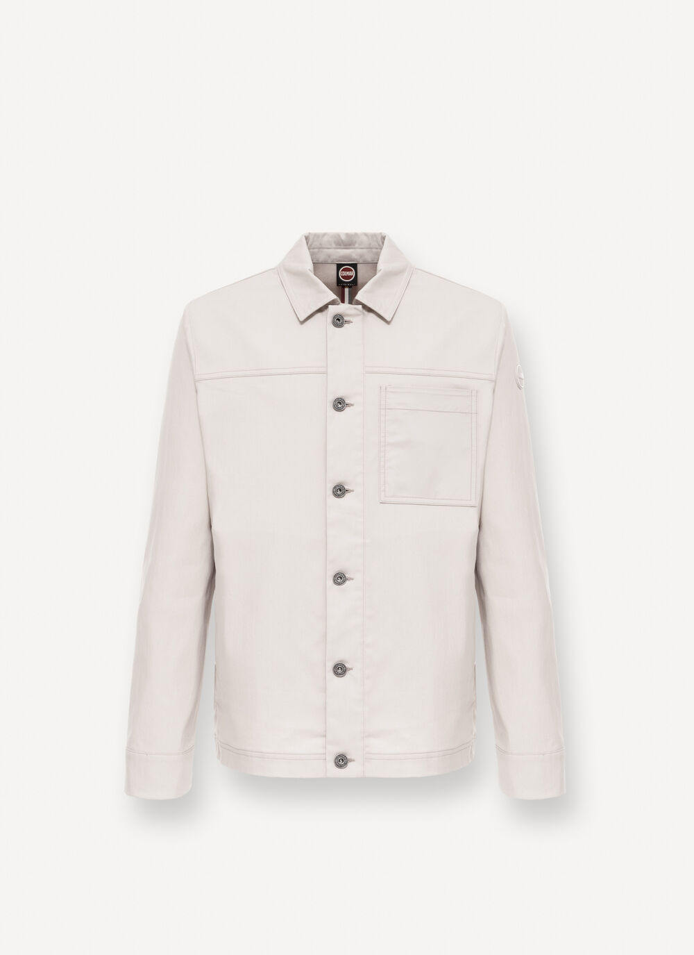 Denim shacket image number 5