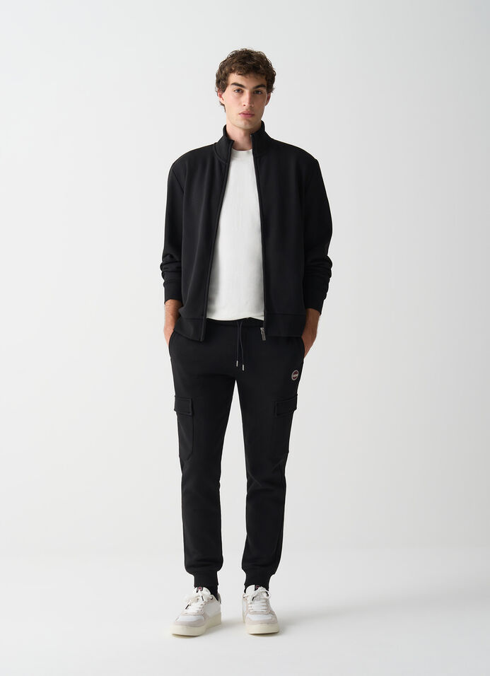 Cargo-style tracksuit bottoms  image number 0