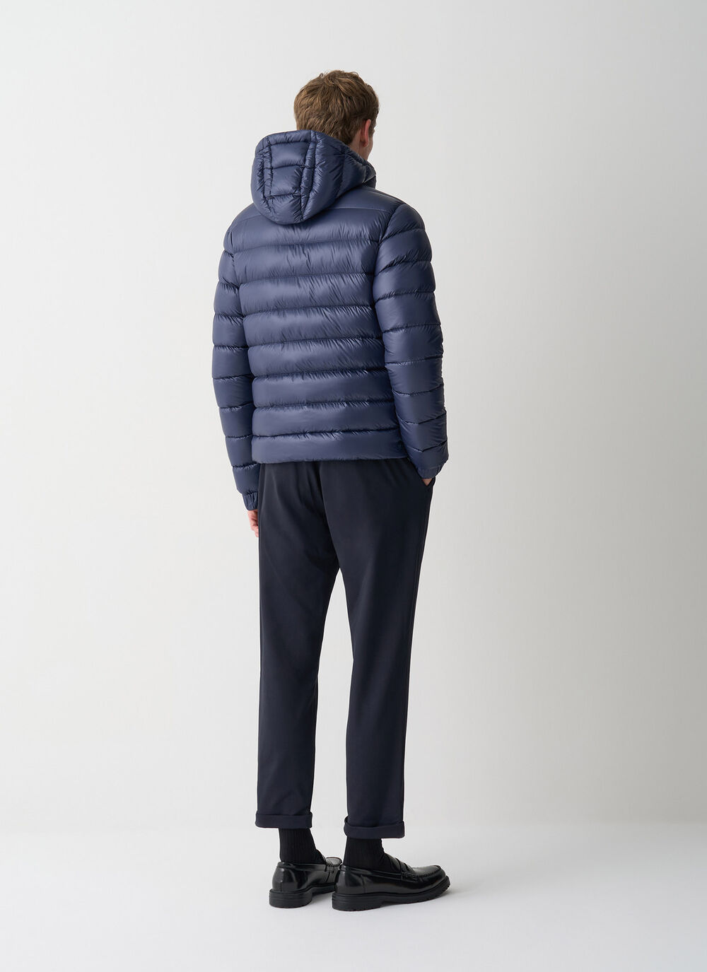 Doudoune brillante &agrave; capuche  image number 3