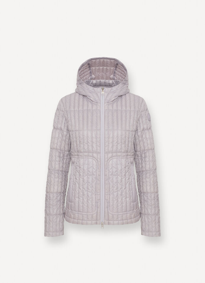Shiny ultralight down jacket image number 4