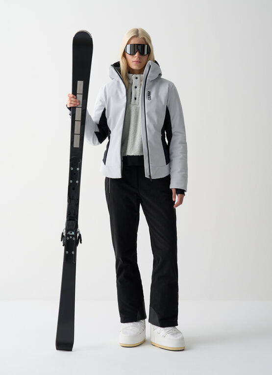 Delicacy corduroy ski jacket