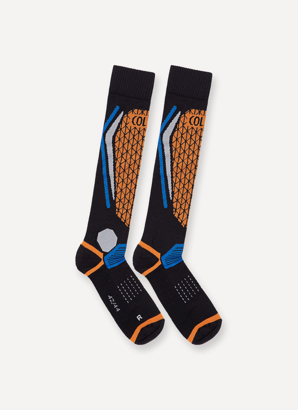 Unisex geometric Ski Socks image number 1