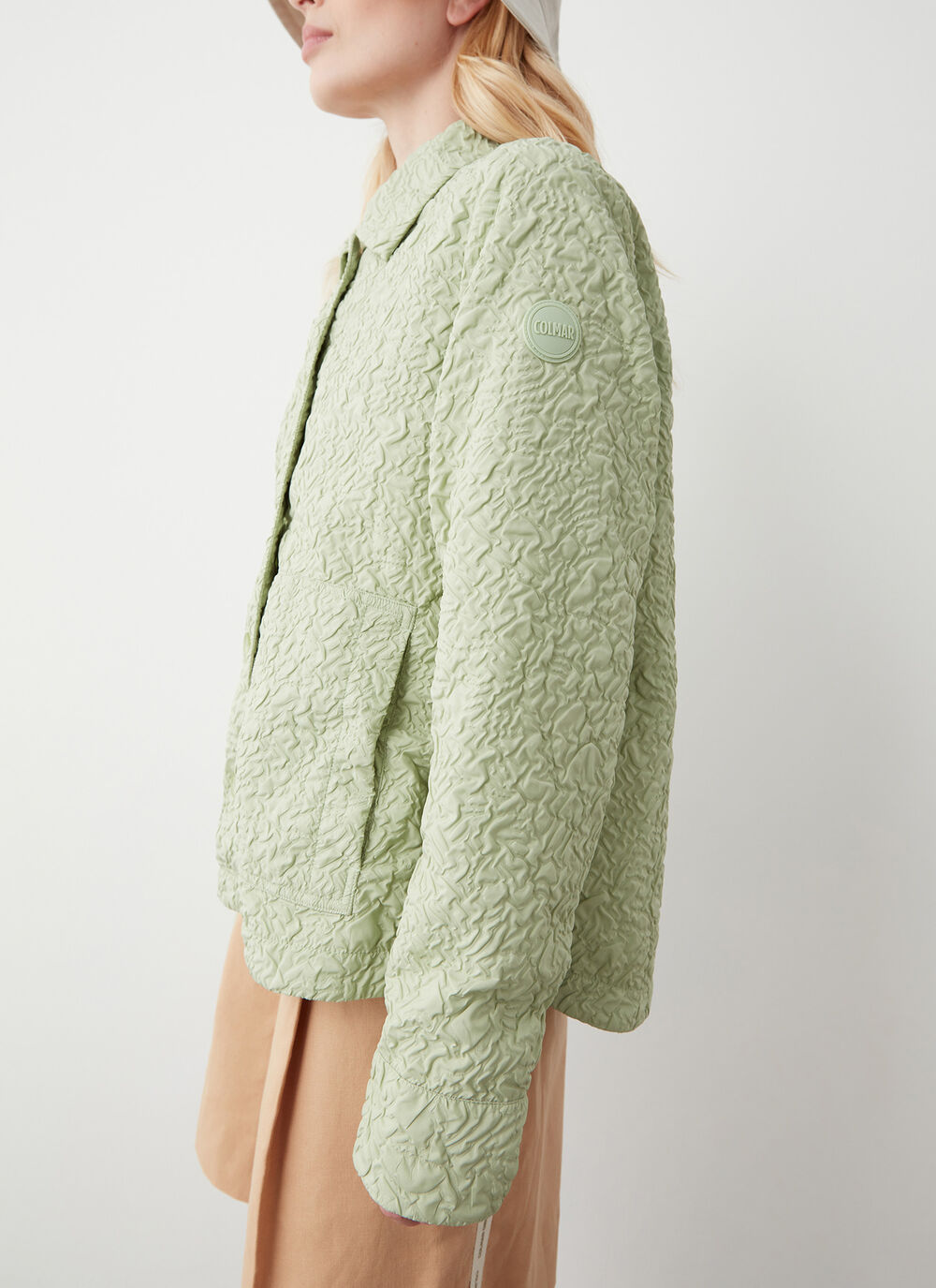 Embossed shirt jacket image number 2