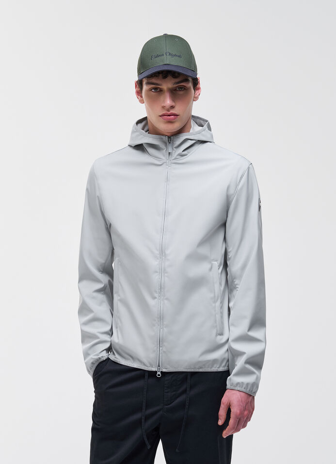 Softshell hooded jacket