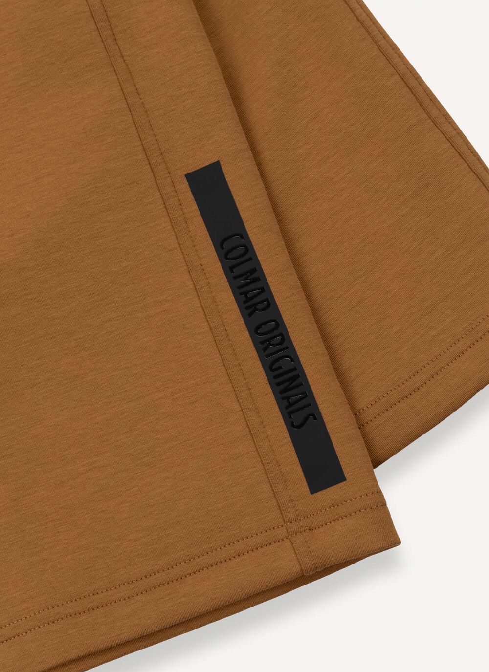 Fleece shorts with logo tape image number 6