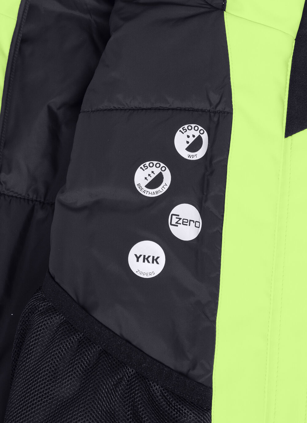 Boy's mechanical stretch ski jacket image number 6