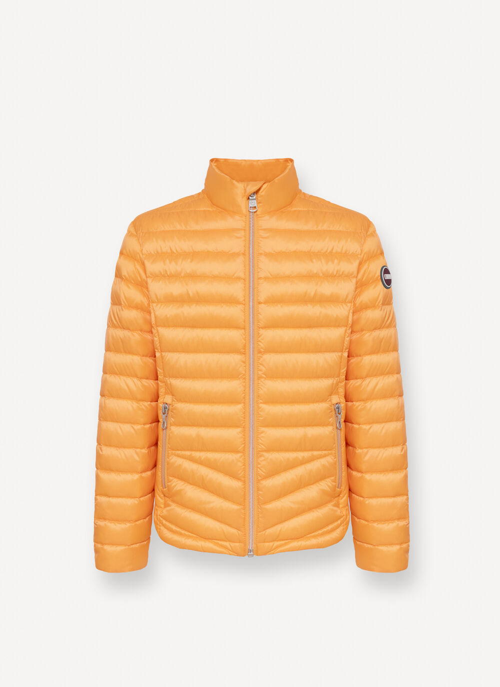 Down jacket with rounded hem image number 4