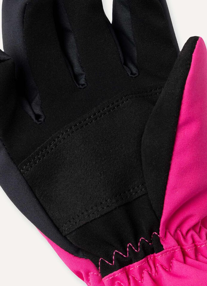 Unisex padded ski gloves image number 2