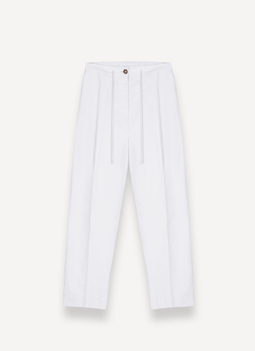 Pleated Linen Trousers image number 4
