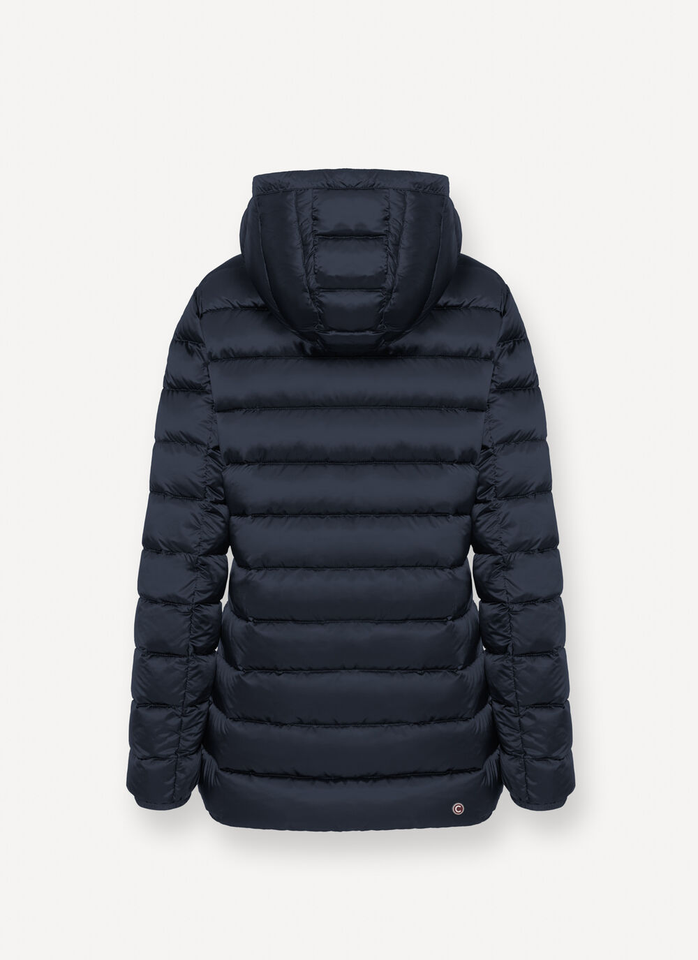 Piumino sciancrato con cappuccio image number 5