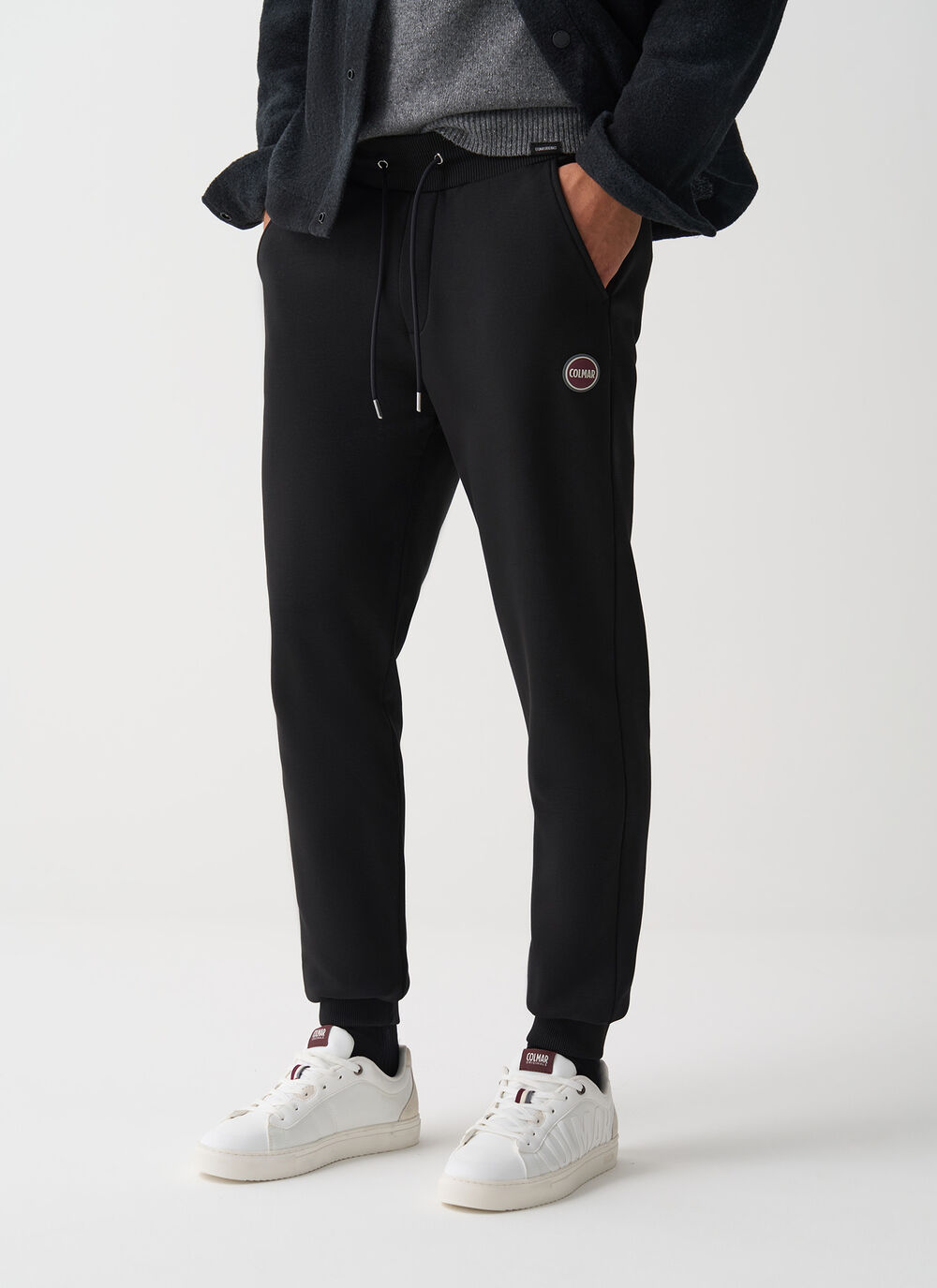 Cotton tracksuit bottoms image number 1