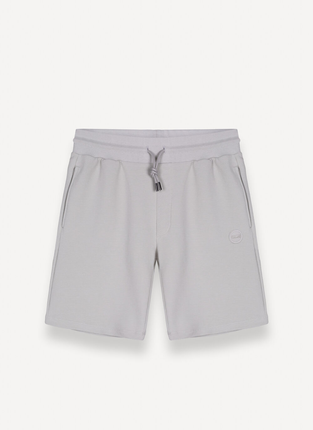 Bermuda en coton molletonn&eacute; milleraies image number 4