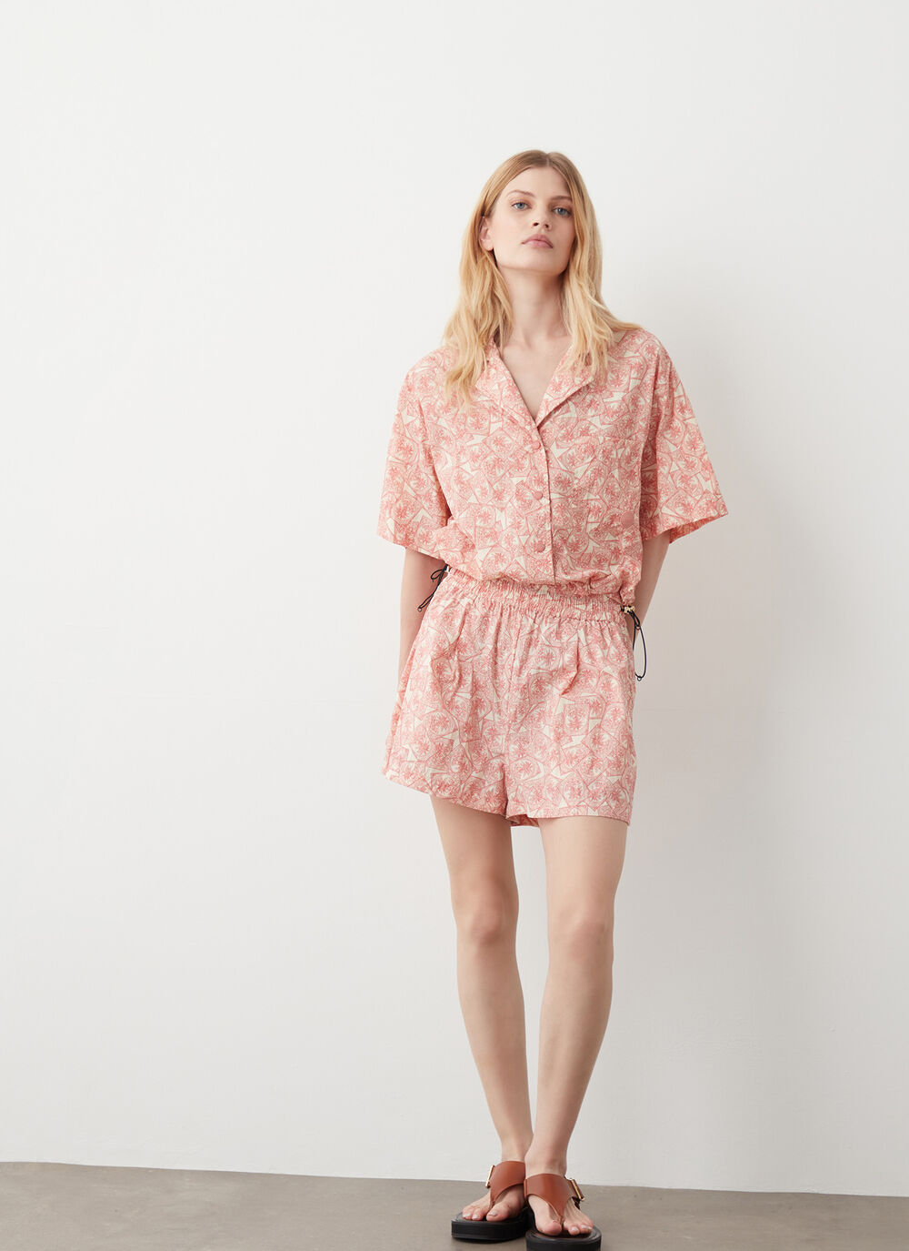 Shirt in water-repellent nylon image number 2