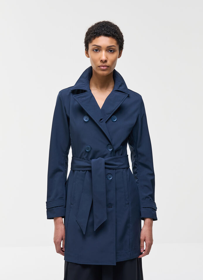Waterproof trench coat