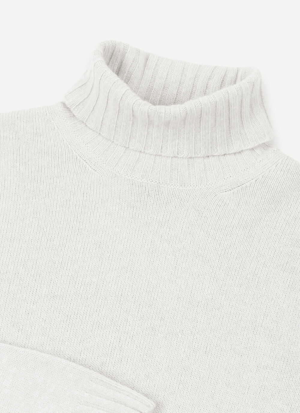 Branded wool polo-neck pullover image number 5