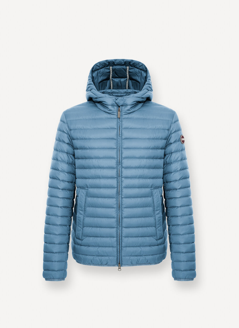 Light down jacket with hood image number 0