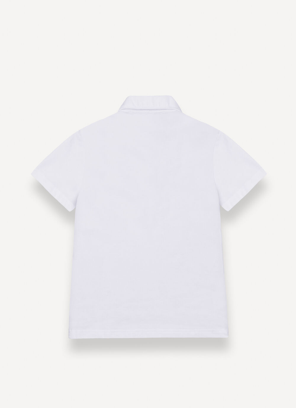 Polo with rounded collar image number 5