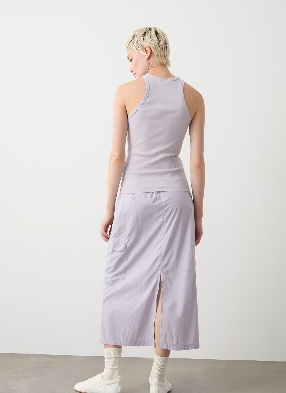 Ribbed vest top image number 3