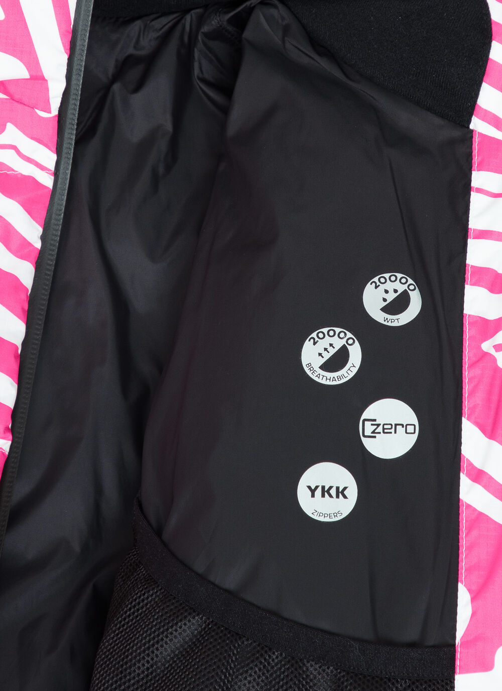 Scratchy girl's ski jacket image number 6