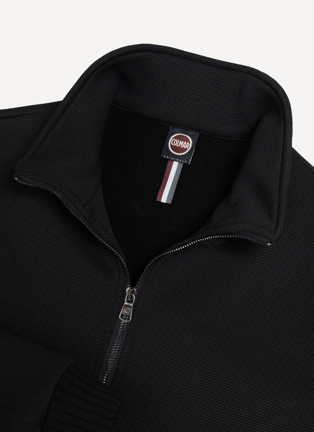 Unpadded honeycomb-effect bomber jacket image number 6