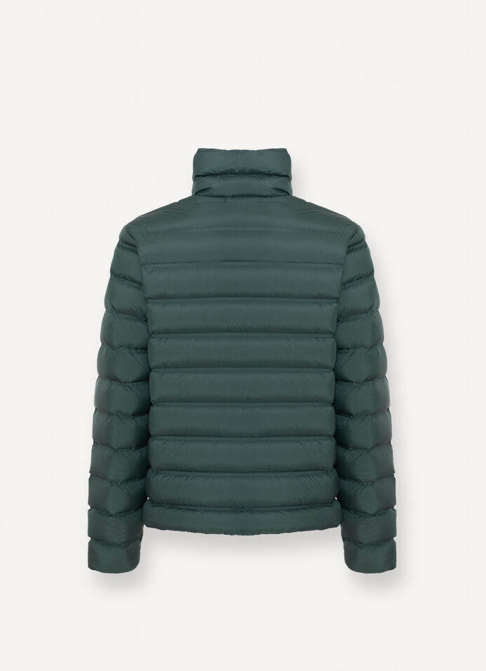 Down jacket with seamless quilting image number 5