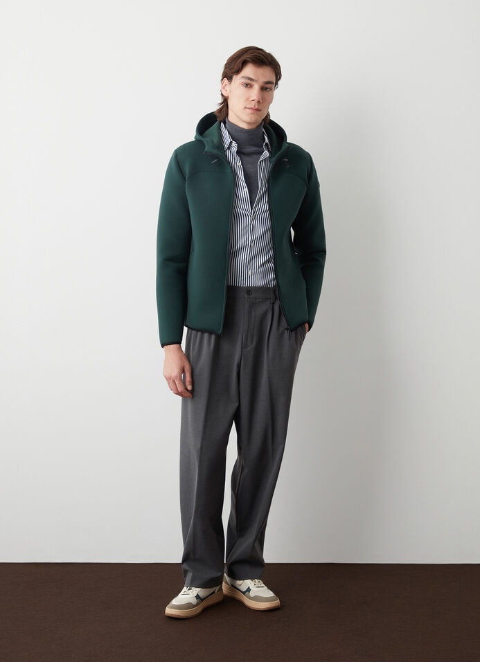 Leichte Jacke in Scuba-Optik image number 0