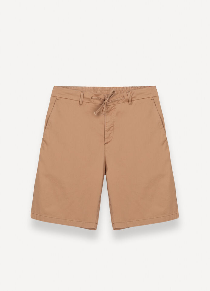 Bermuda con coulisse in cotone image number 4