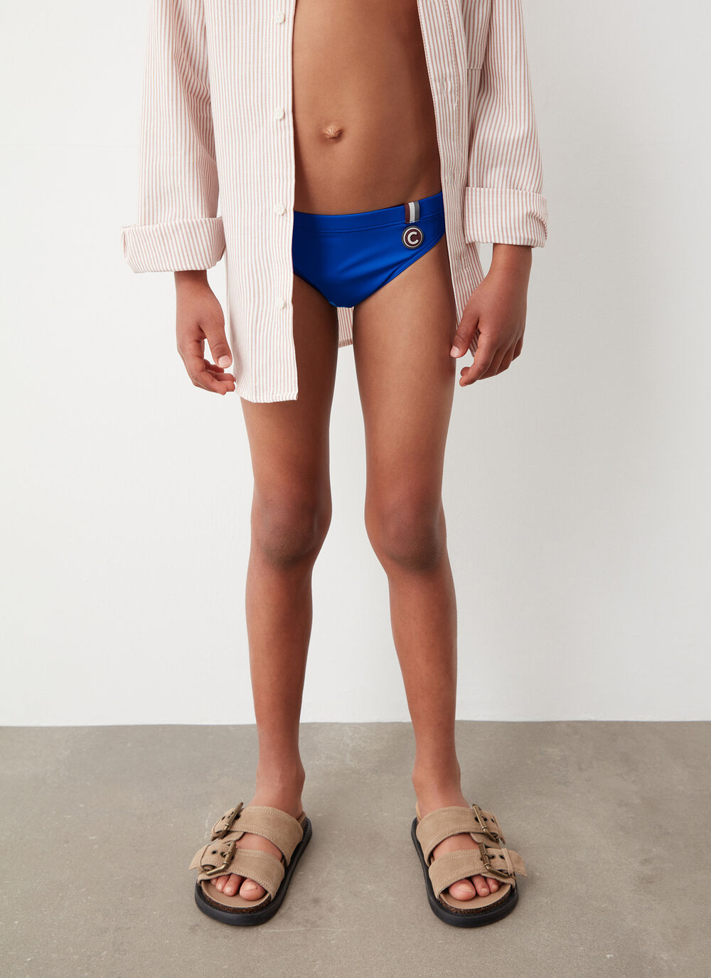 Stretch swim briefs image number 1