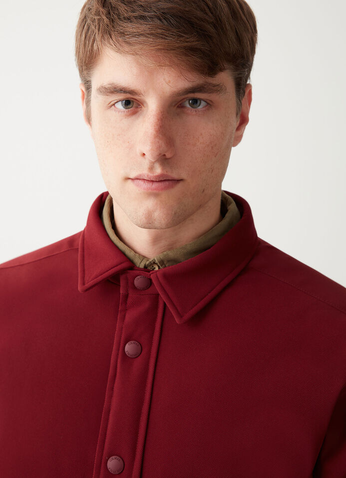 Buttoned wool effect sports jacket colour BROWNIE Colmar