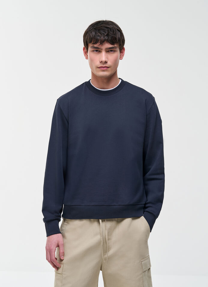 Crew neck sweatshirt