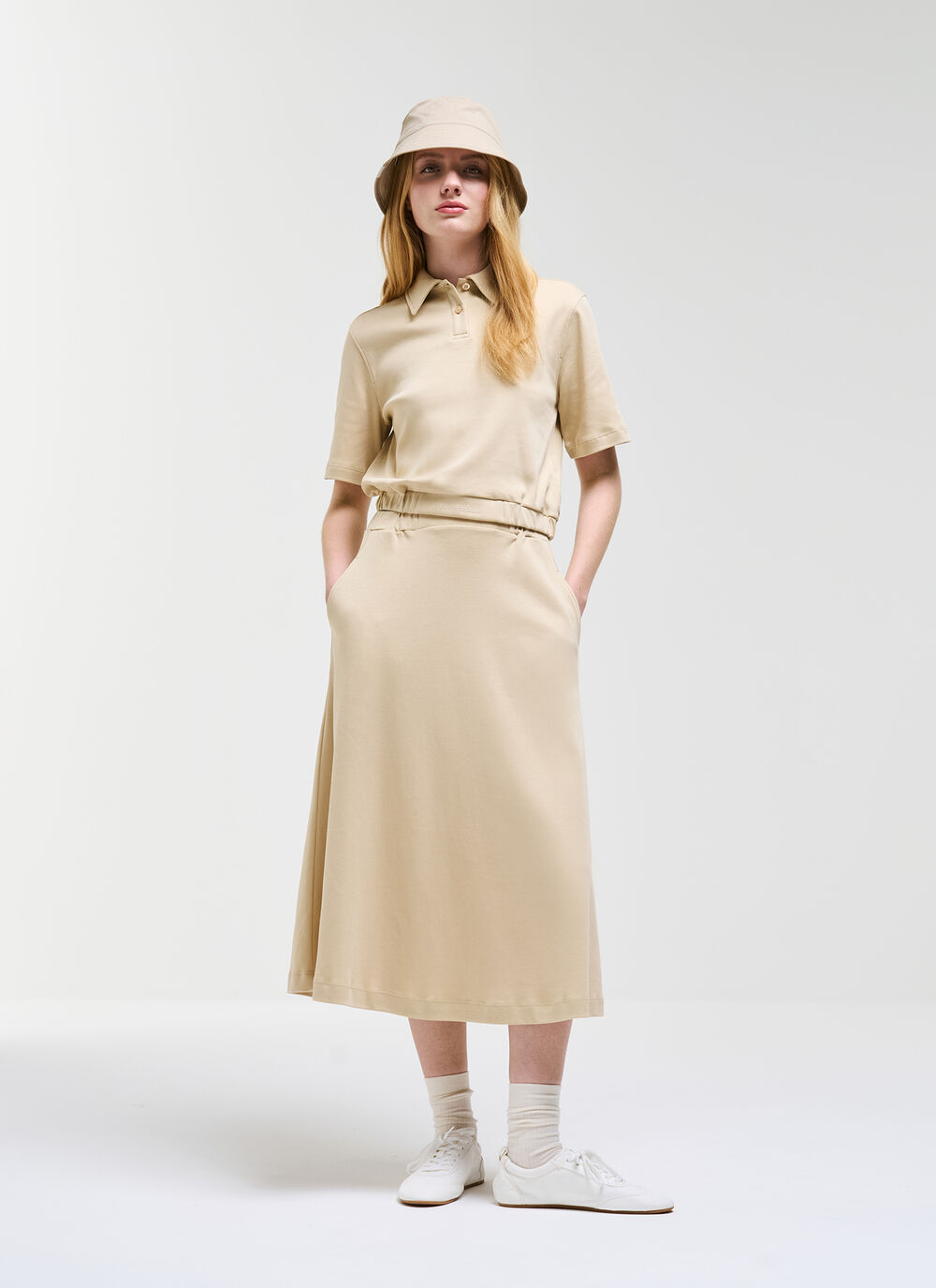 Gek&uuml;rztes Baumwoll-Poloshirt image number 1