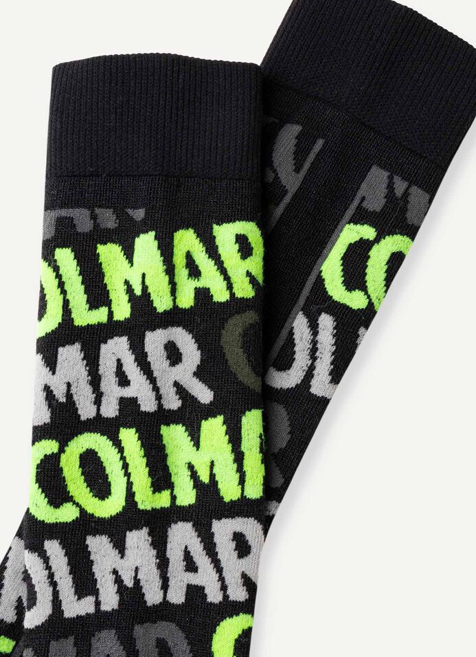 Unisex-Frottee-Skisocken mit Logo image number 1