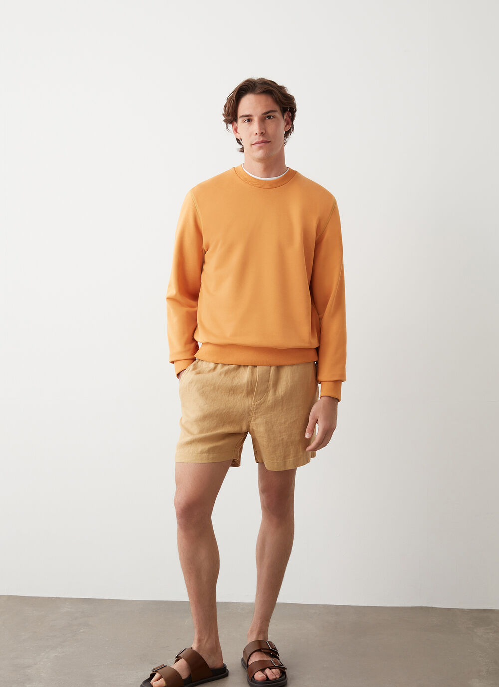 Sweatjacke mit farbenfrohen Details image number 0