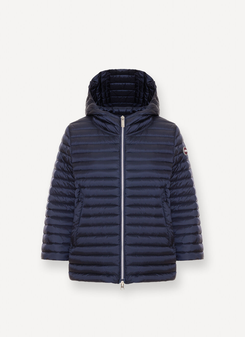 Light down cape with drawstring image number 4