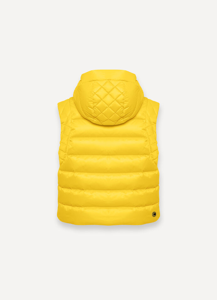 Puffy padded gilet image number 5