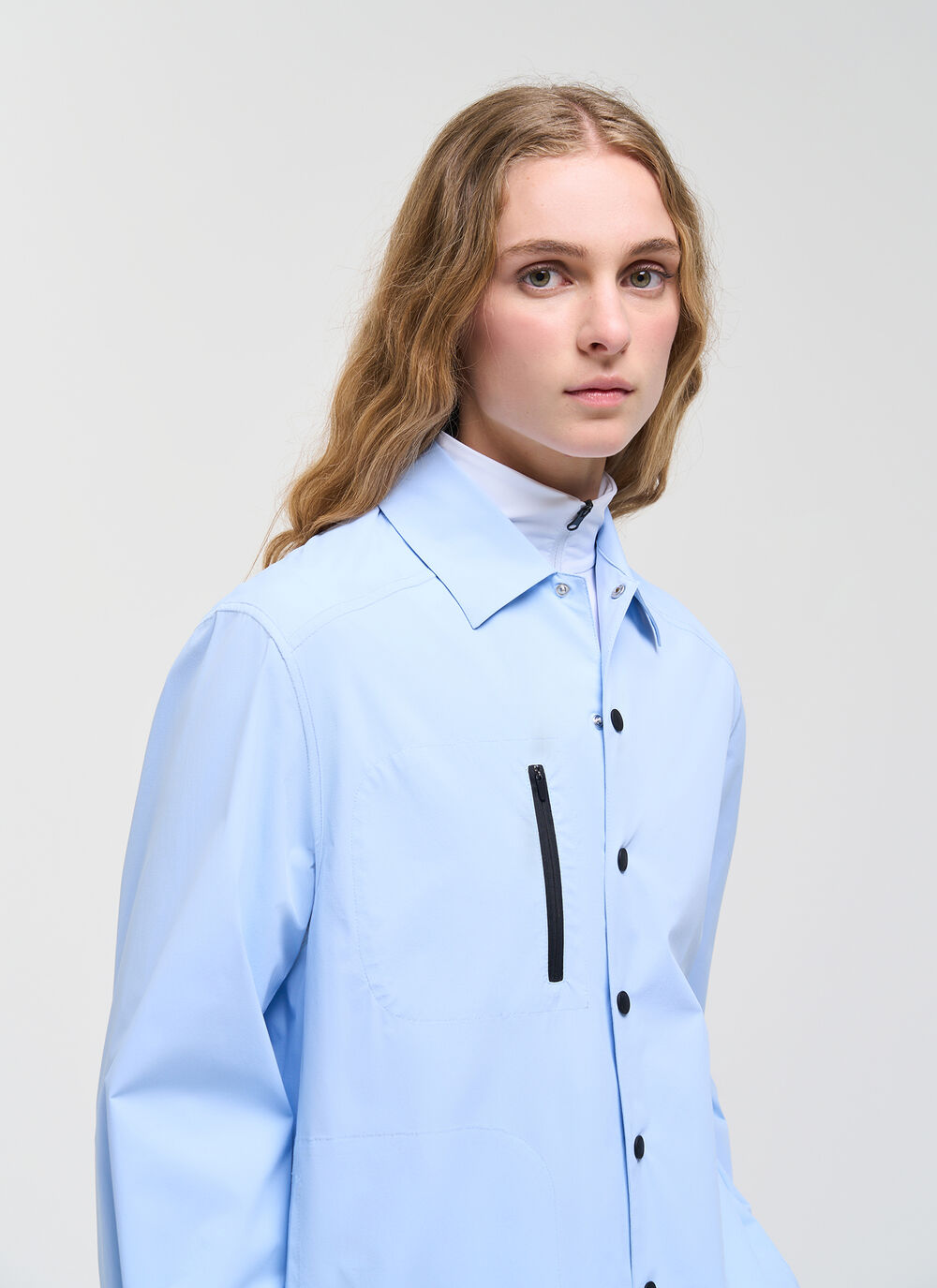 Unisex Active Stretch Overshirt image number 2