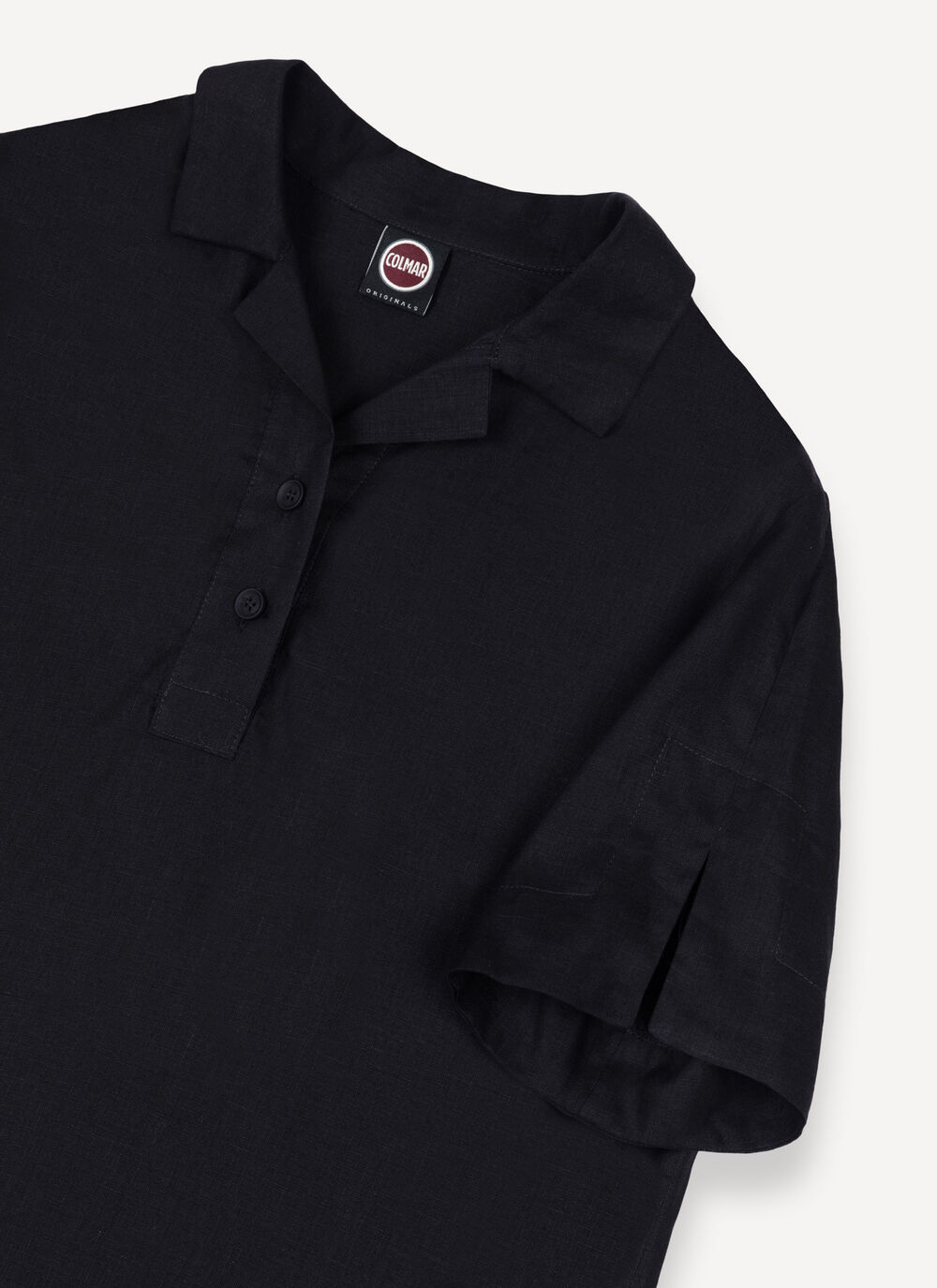 Linen Shirt Dress image number 6